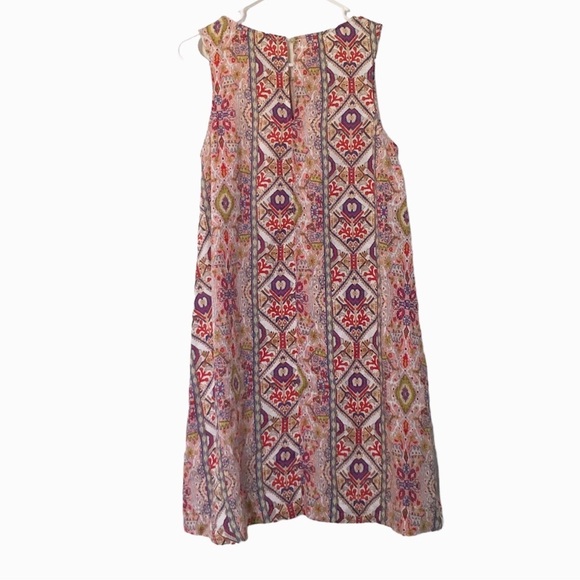 Rachel Zoe Linen Dress Aztec Print - Picture 2 of 6